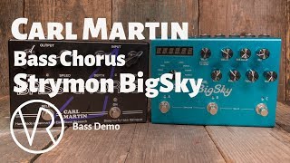 Video thumbnail for Carl Martin Bass Chorus / Strymon BigSky / Part 1 / Ambient Bass / VintageandRare.com by VintageandRare