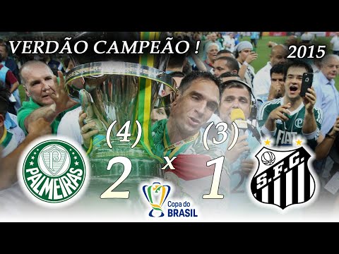 VERDÃO CAMPEÃO! Palmeiras x Santos ● Final Copa do Brasil 2015 ● Melhores Momentos