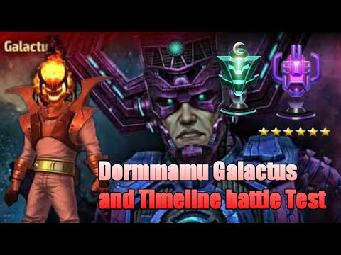 Dormammu Galactus And Timeline Battle Test - Marvel Future Fight