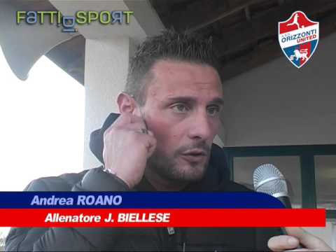 Eccellenza: intervista a Andrea Roano, allenatore Junior Biellese