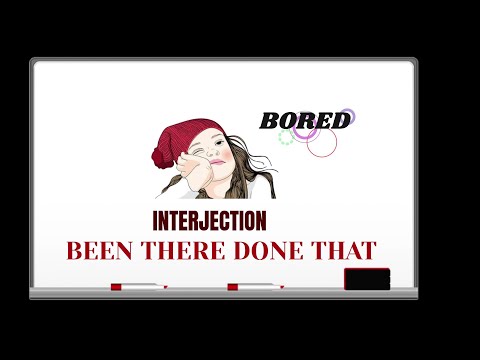 Tutor Nick P Interjections (186) Been There Done That - Origin
