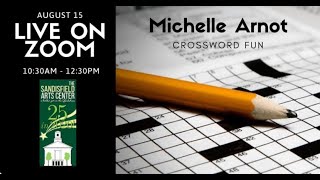 Sharpen Your Pencils: Crossword Fun with Michelle Arnot