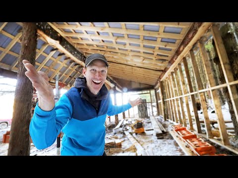 Building Monster Sawmill Shed (It's Almost Done)