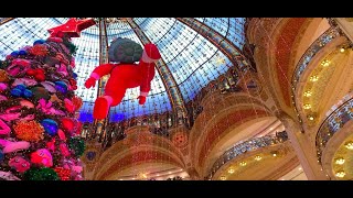 Galerie's Lafayette Paris , Christmas At The Most Luxurious Boutique In France 🇨🇵