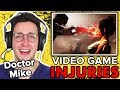 Real Doctor Evaluates Injuries In Video Games Ft. Doctor Mike