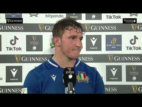 Michele Lamaro looks to Italy's future | Italy v England | 2022 Guinness Six Nations