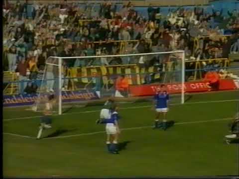 Stewart Hadley with the only goal in 1-0 win at Chesterfield in August 1994