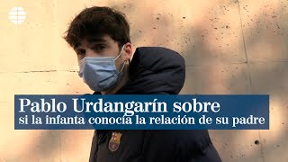 Pablo Urdangarín no está seguro de si la infanta conocía la relación de Urdangarín con una compañera