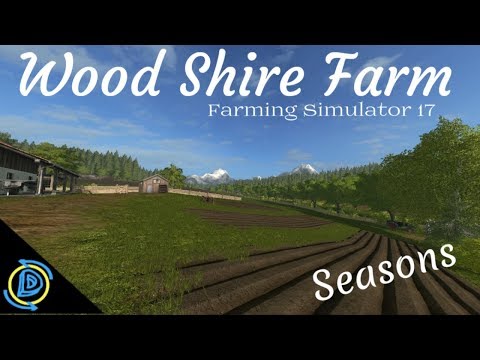 Wood shire Farm | #1 | Farming Simulator 17 | Seasons | Massey Pack | Old Iron Pack |