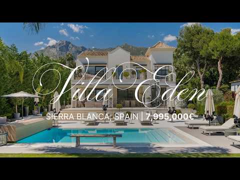 Inside VILLA EDEN: An Elegant €7.9M Home in Sierra Blanca