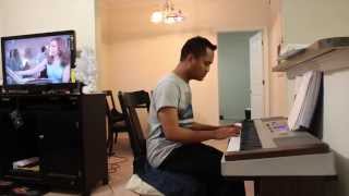 Josh Auer - Moments - Piano Remake First Time Ever Practice Run (TJ Malana)