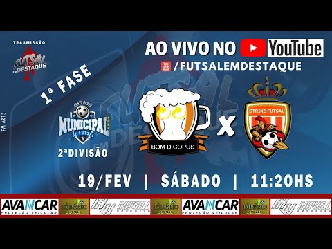 Gols - Municipal Santo André - Bom D'Copus x Strike