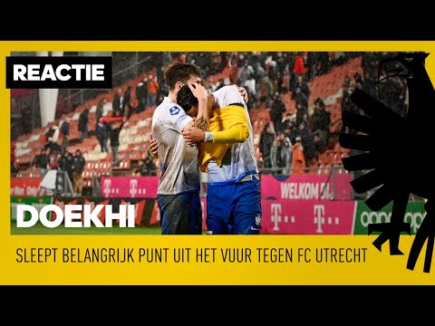 REACTIE | Doekhi sleept belangrijk punt uit vuur tegen FC Utrecht