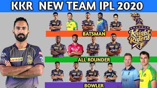 IPL 2020 - KKR Final squad | Kolkata Knight riders
