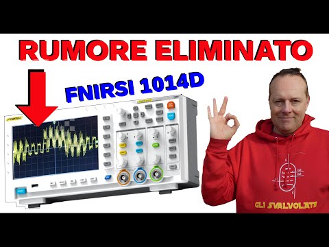 0960: I REMOVE NOISE FROM AN OSCILLOSCOPE FNIRSI 1014 D