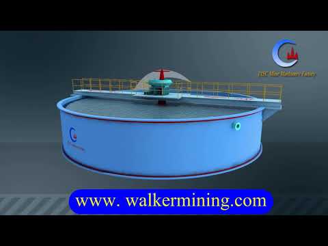 How Thickener Works 3D Animation Video