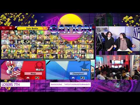 NPT Baecation #53 - NPT Ninja (Mario) Vs IluZ KingKamina - SSBU Singles - Losers