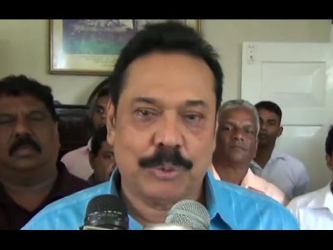 Mahinda Rajapaksa's New Year message