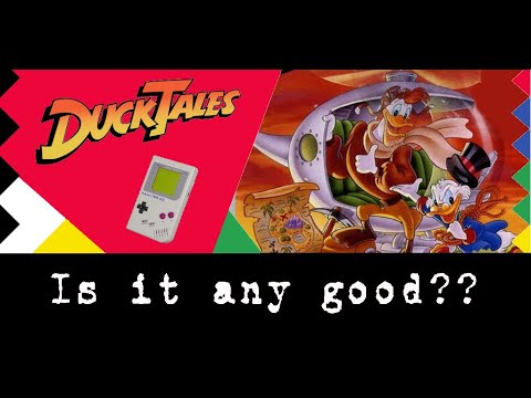 Ducktales on the Nintendo GameBoy. Is it any good?