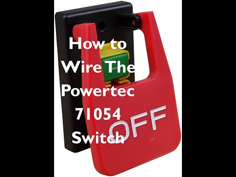 Wiring the Powertec 71054 Magnetic Switch