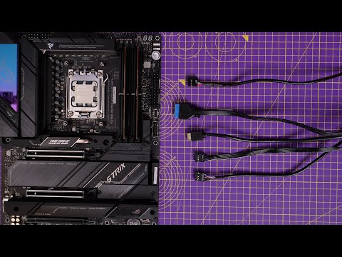 Where to connect PC case cables, power cables and more - computer wiring tips