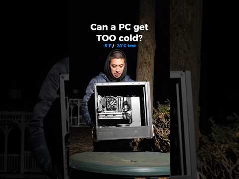 Testing a PC in Sub-Zero temperatures