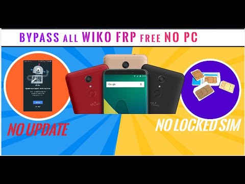 How to Bypass all WIKO FRP (ALL WIKO PHONES SUPPORTED) "WIKO VIEW XL"