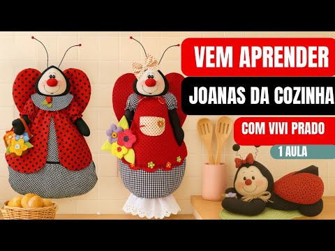 ✨ AULA 01 - Coleção Joanas da Cozinha!