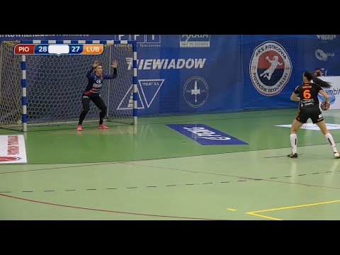 1.seria PGNiG Superliga Kobiet: Piotrcovia Piotrków Tryb. - MKS Zagłębie Lubin 25:25 (k 5:3) [skrót]
