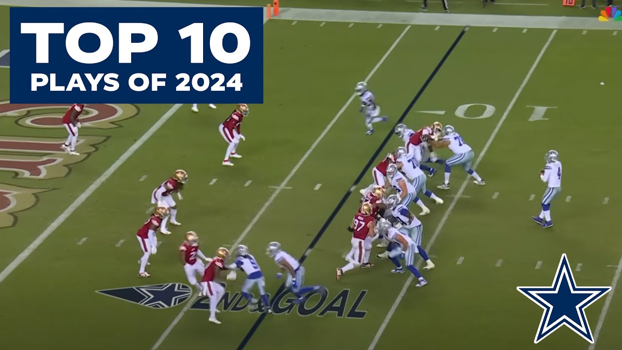 Top 10 Dallas Cowboys Plays of 2024 | Dallas Cowboys 2025