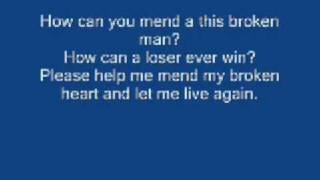 lyrics how can u mend a broken heart michael buble