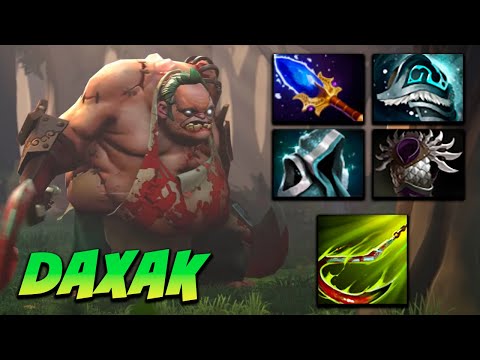 Daxak Pudge Mega Butcher - Dota 2 Pro Gameplay [Watch & Learn]