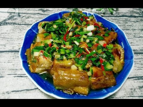 Cách làm cà tím nướng mỡ hành đơn giản mà ngon