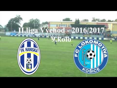 II.liga Východ 2016/2017 - FK Haniska - FC Lokomotíva Košice 2:3