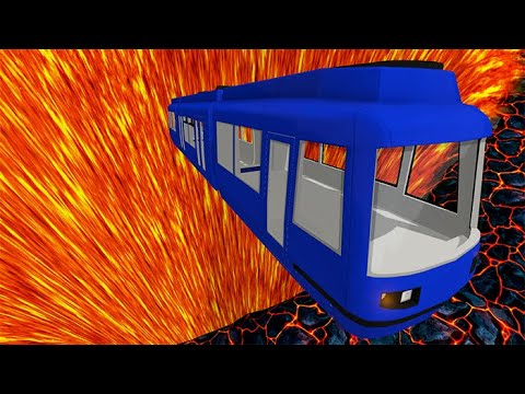 Beamng drive - Jumping In Volcano High Speed Car Jumps #25 | BeamNG-Destruction