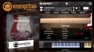 Video thumbnail for Evolution Electric Guitar Stratosphere - Walkthrough Demonstration by Orange Tree Samples