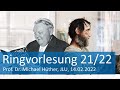 Ringvorlesung des Präsidenten 2021/22: Prof. Dr. Michael Hüther