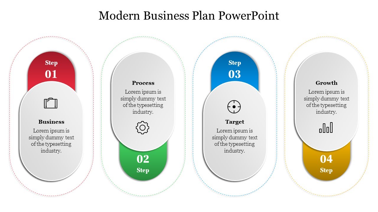 How To Create A Modern Business Plan Slide in PowerPoint