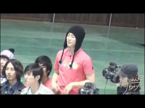 [FANCAM] 100307 DT recording - 2PM Junho dancing JYP 'No Love No More'