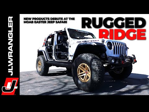 Jeep JL Wrangler Bumpers Tube Doors Rocker Guards & Fenders by RUGGED RIDGE - NEW at Moab EJS