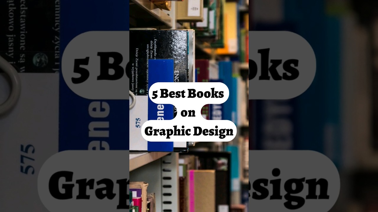 5 Best Books On Graphic Design 🎨 📚