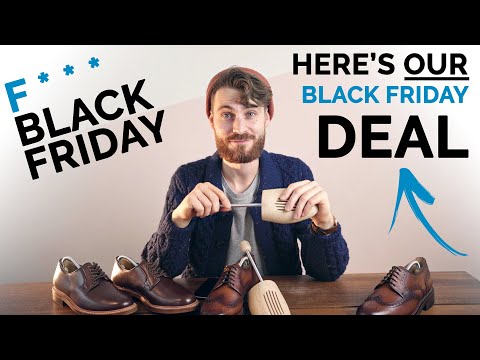 Sapatos e botas Black Friday: um acordo de longo prazo
