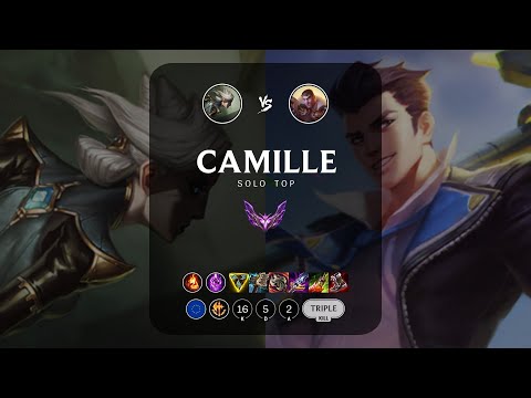 Camille Top vs Jayce - EUW Master Patch 13.10
