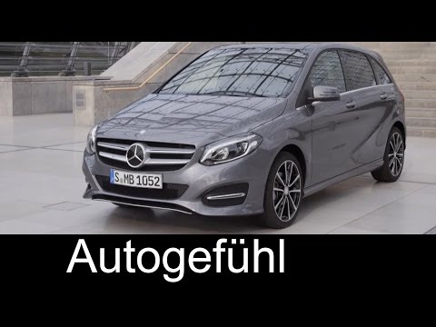 2015 Mercedes B-Class new Facelift B220 CDI 4MATIC exterior interior driving - Autogefühl