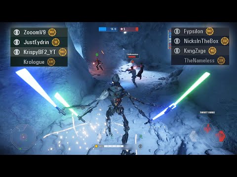 Competitive 4v4 TAKE OUT THE BLASTERS | HvV #721 | Star Wars Battlefront 2