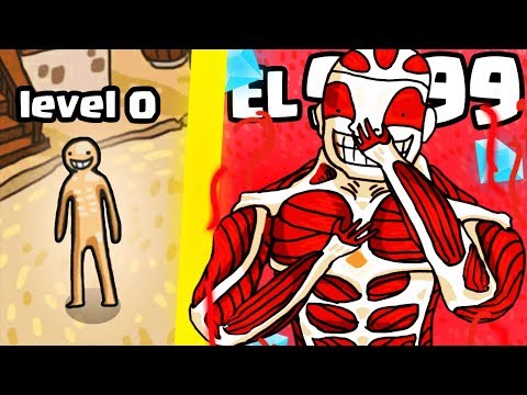 IS THIS THE MOST STRONGEST TITAN HUMAN EVOLUTION UPGRADE? (9999+ LEVEL) l Titan Evolution New Game Video