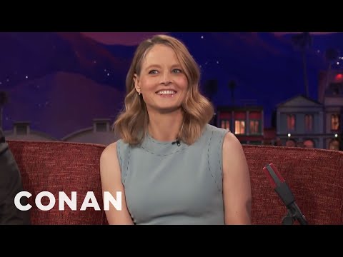 Jodie Foster: Jeff Goldblum Is A Walking Lawsuit | CONAN on TBS