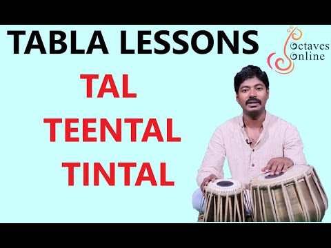 Tabla lessons - Tal : teen tal / tintal