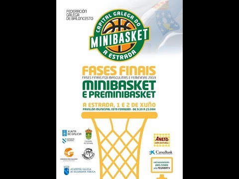FINAL Liga FGB Minibasket Masculina. Basquet Ferrol - PIO XII Rosalía