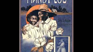 Arthur Collins - In Ragtime Land 1912 Vintage Sheet Music Rag Time